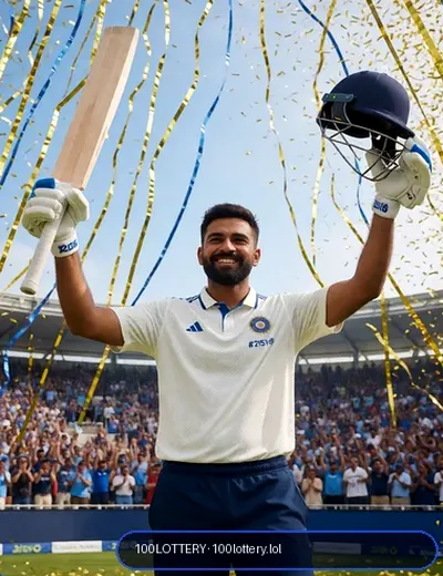 100lottery (lottery result) fantasy cricket & matchday visual 3